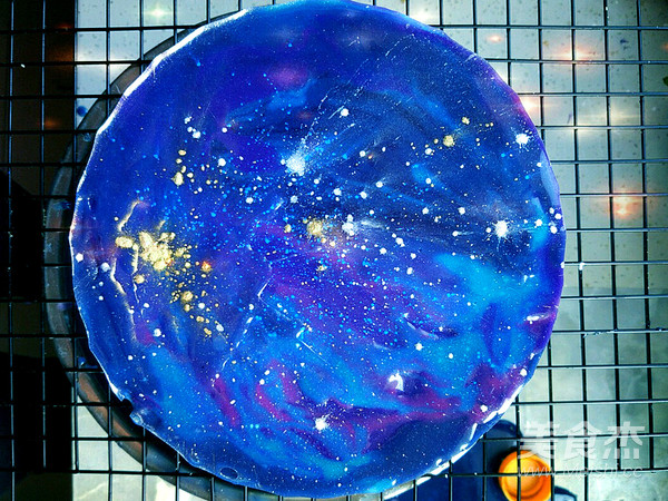 Starry Sky Yogurt Mousse Cake recipe