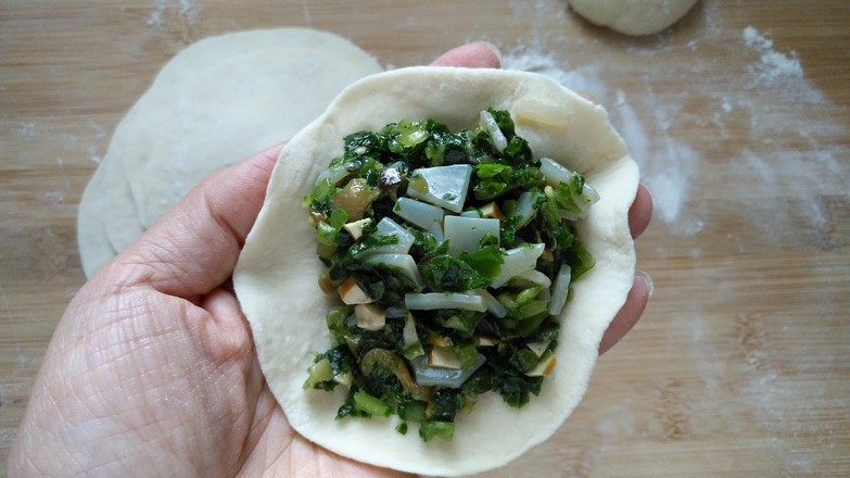 Chinese Cabbage Buns recipe