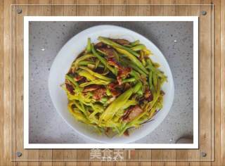 Stir-fried Pork with Daylily recipe