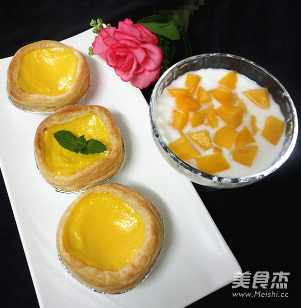 Banana Custard Tart recipe