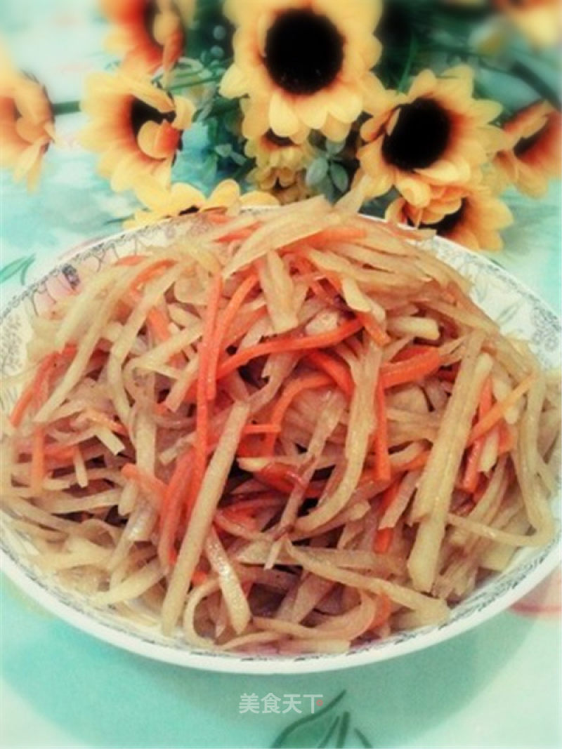 Vinegar Shredded Potatoes recipe