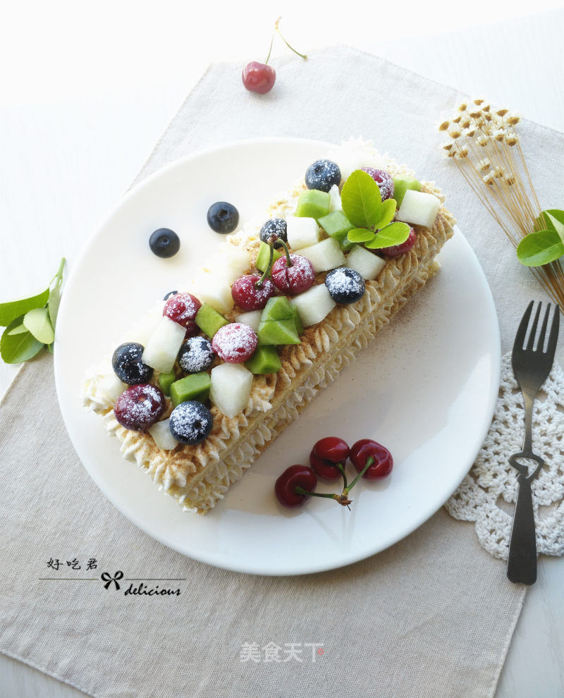 Fruit Naked Cake recipe