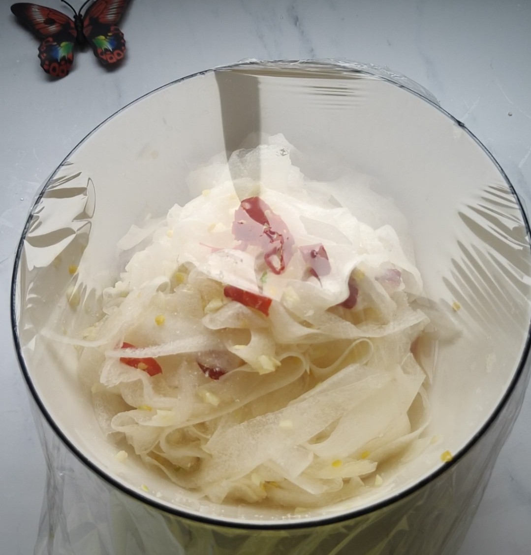 Apple Cider Vinegar and White Jade Radish recipe