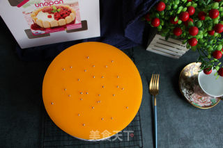 Eight Inch Mango Yogurt Mousse Cake recipe