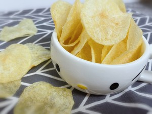 Homemade Grumpy Crispy Potato Chips recipe