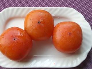 Walnut Persimmon Cake recipe