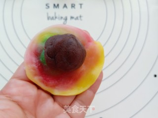 Mini Rainbow Egg Yolk Crisp recipe