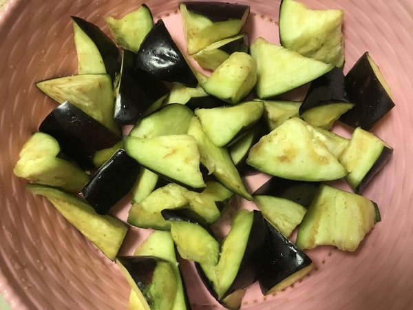 Grilled Eggplant with Minced Pork recipe