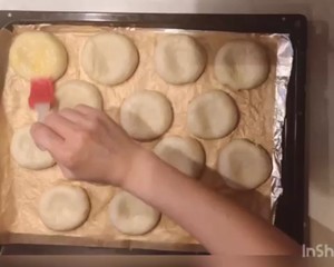 🐷puff Pastry Meat Fire (lazy Big Buns) Pk Fresh Meat Moon Cakes recipe