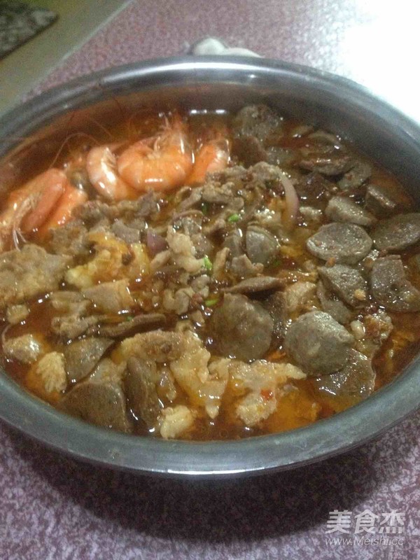 Beef Seafood Pot recipe