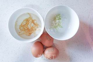 Whitebait Steamed Egg recipe