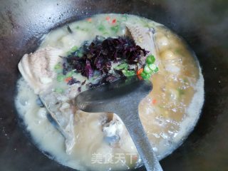 Boiled Fat Head Fish recipe