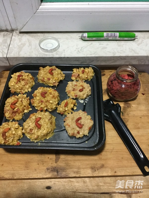 Milky Microwave Oatmeal Biscuits recipe