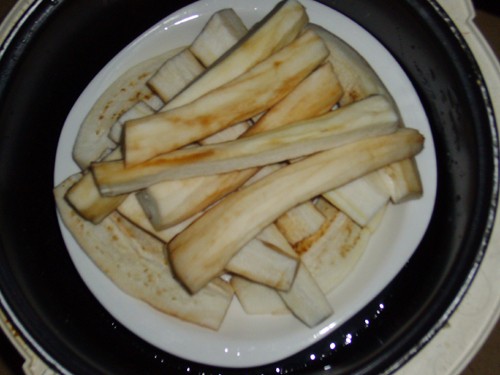 Eggplant with Sauce recipe