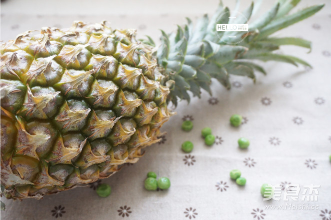 Colorful Pineapple Rice recipe