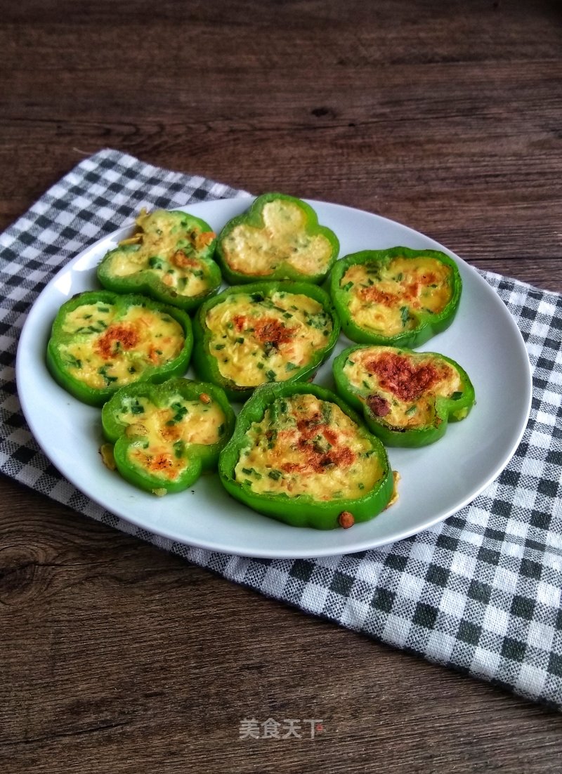 Green Pepper Egg Cake recipe