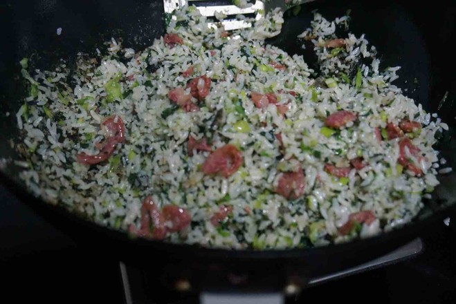 Cantonese Sausage Rice recipe