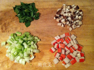 Mushroom Seafood Pimple Soup recipe