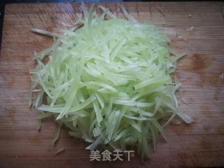 Lettuce Stir-fried Liangpi recipe