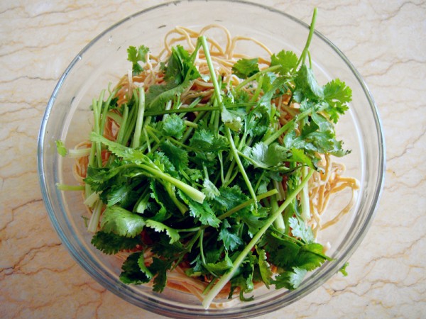 Coriander Mixed Cloud Shreds recipe