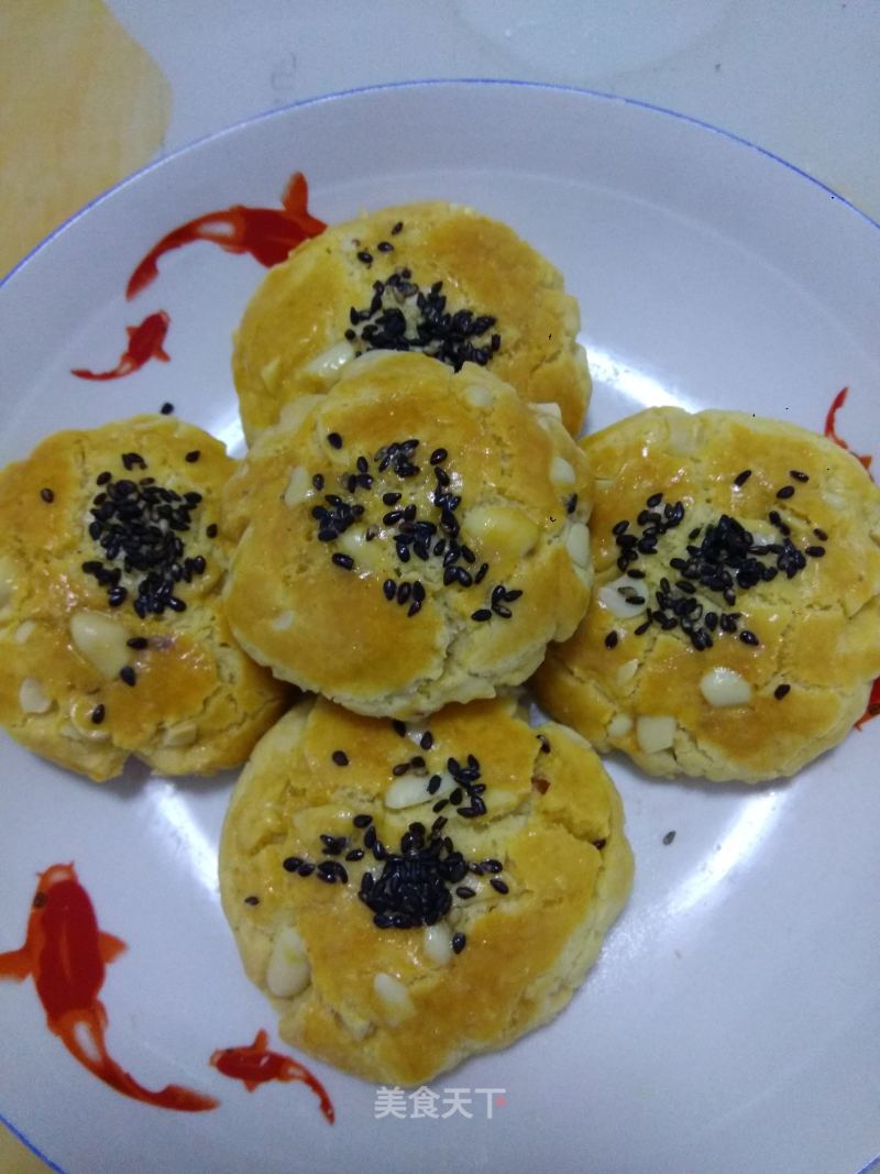 Peanuts and Peach Crisps recipe