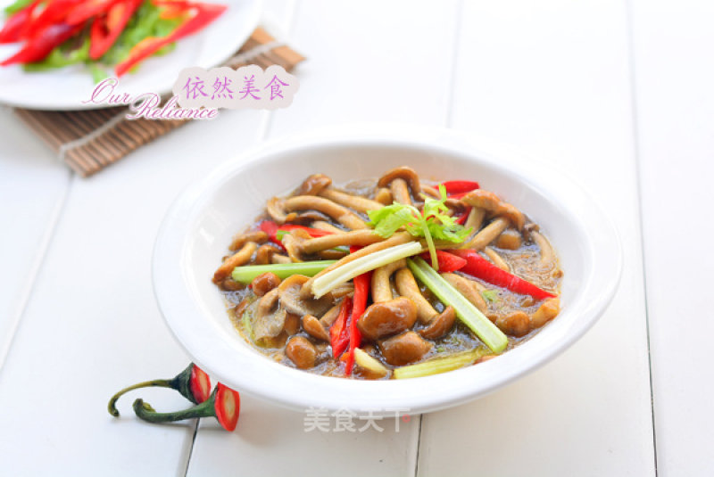 Summer Vegetarian Dishes Strike---stir-fried Mushrooms recipe