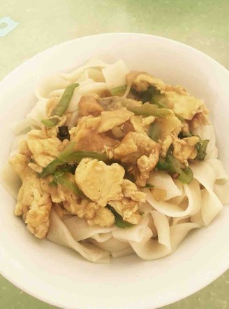Hot Pepper and Egg Marinated Noodles recipe