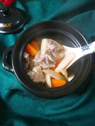 Pork Ribs Yuzhu Soup recipe