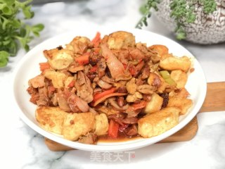 Chicken Braised Tofu recipe