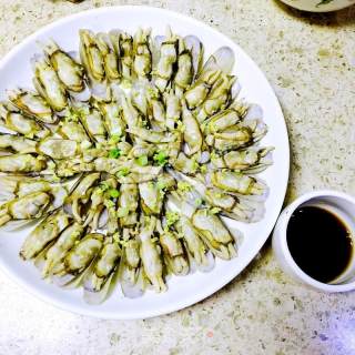 Scallion Razor Clams recipe