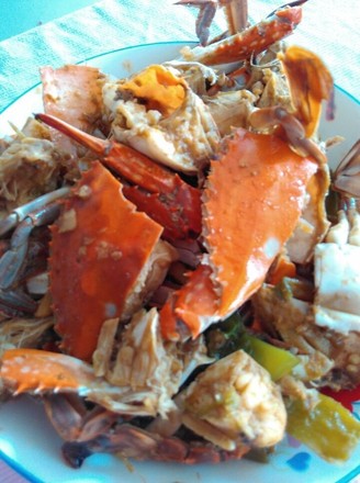 Spicy Fried Crab recipe