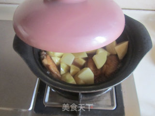 Potato Roasted Chicken Wings recipe