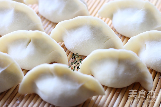 Leek Zucchini Pork Dumplings recipe