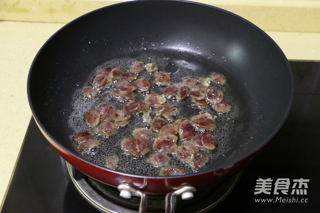 Fried Rice with Dried Mushrooms recipe