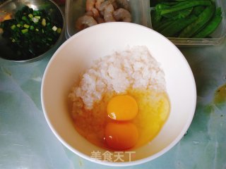 Fried Konjac Rice with Egg and Shrimp recipe