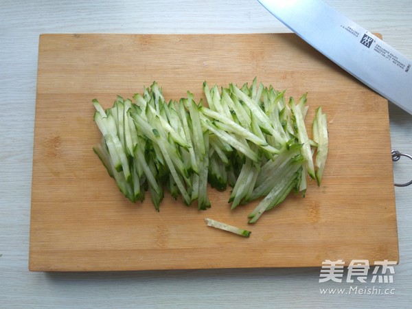 Korean Spicy Sauce Noodles recipe