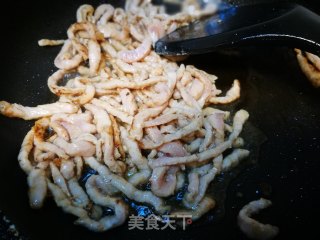 Green Pepper Shredded Pork Noodles recipe