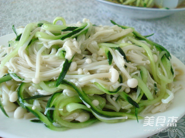 Mustard Enoki Mushroom recipe