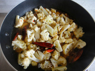 Stir-fried Vermicelli with Cauliflower recipe