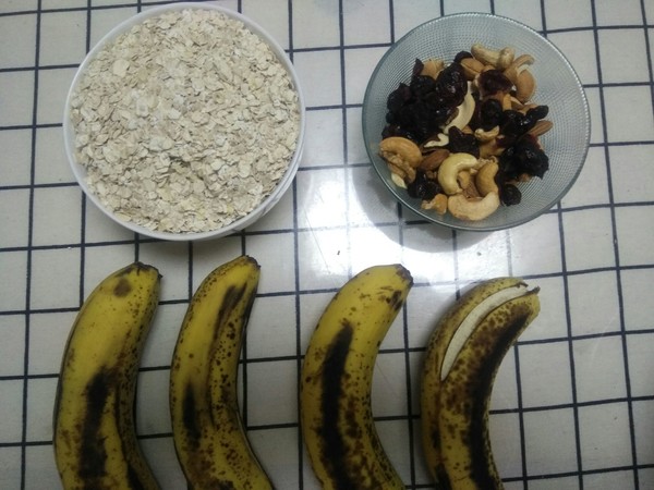 Dessert for Weight Loss-banana Oatmeal Nut Cookies recipe