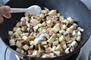 Eggplant Boiled Noodles recipe