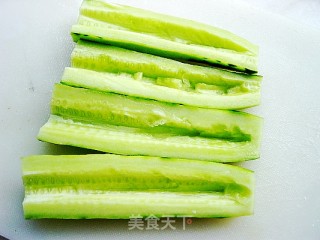 [summer Cold Dish] Cucumber Mixed with Jellyfish recipe