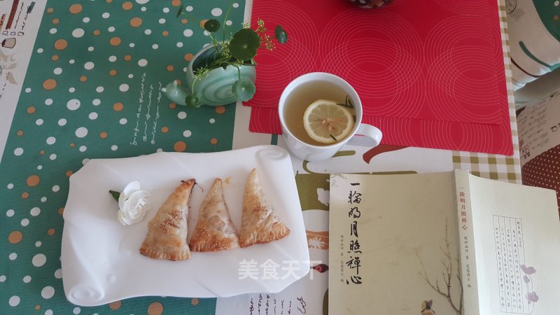 #aca兔子明星大赛#pineapple Pie Making Process Rosemary Lemon Tea recipe