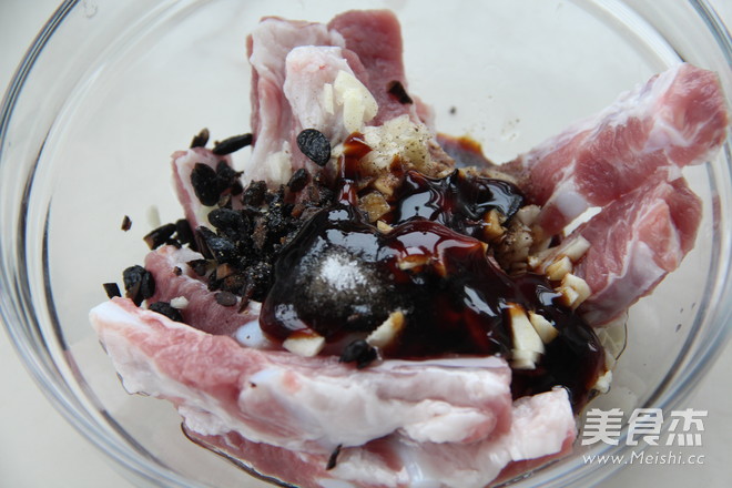 Steamed Cartilage with Black Bean Sauce recipe