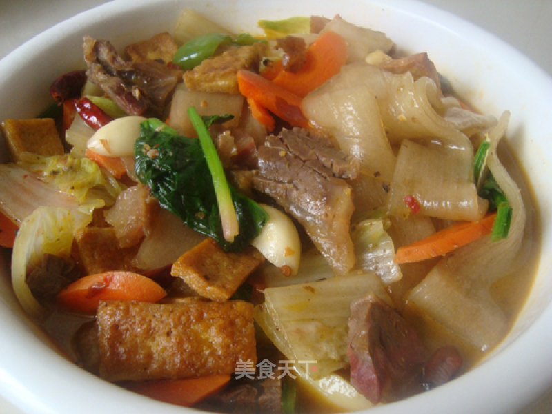 Beef Stew with Vegetables recipe