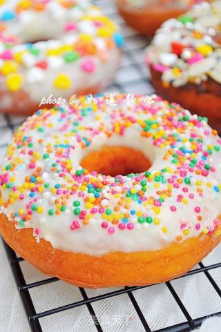 Colorful Donuts recipe