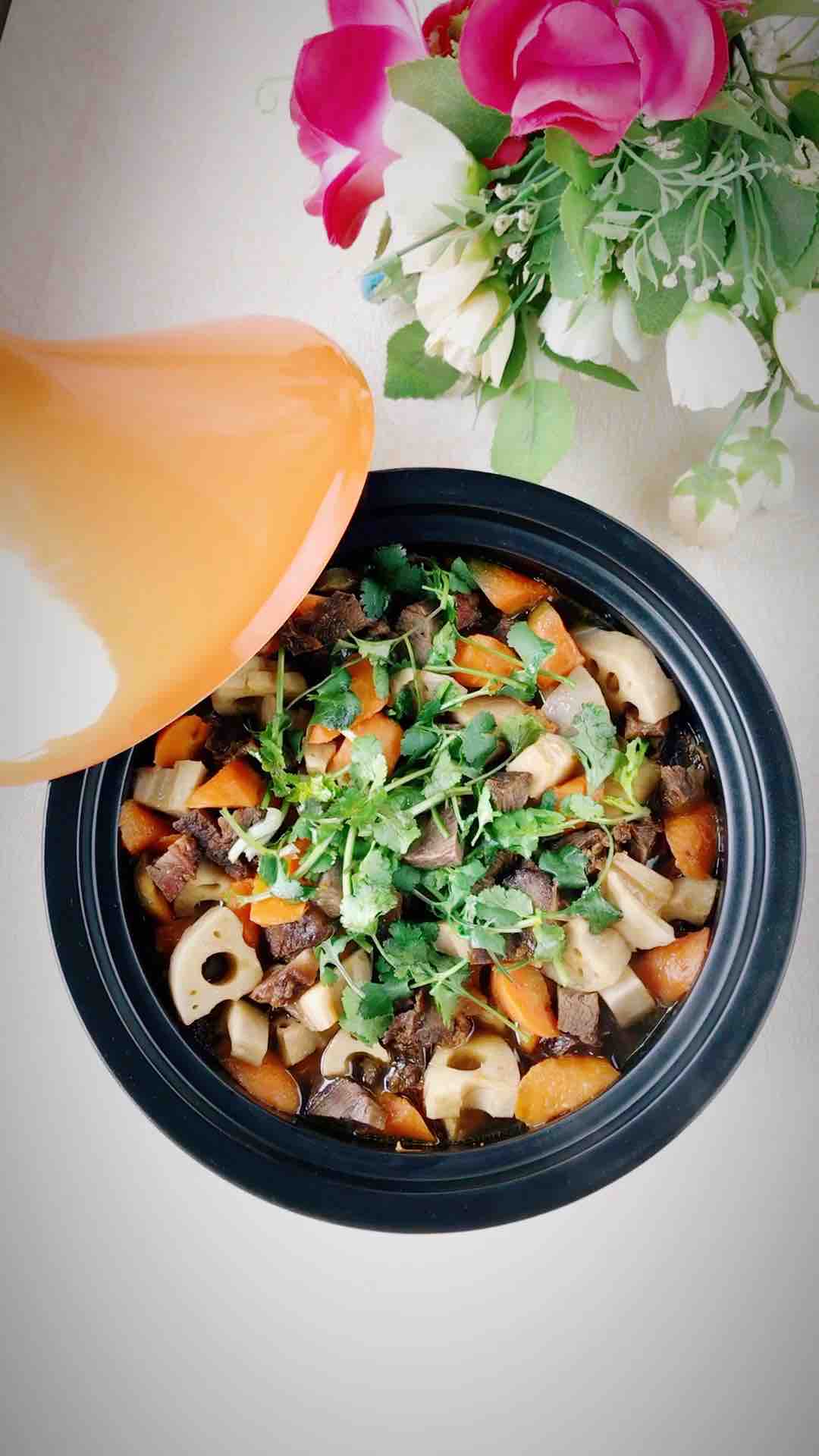 Beef Stew with Lotus Root recipe