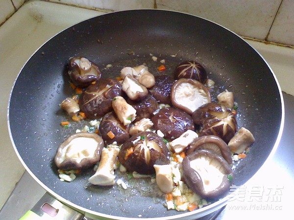 Mushroom and Rape Heart recipe