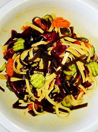 Cold Seaweed Shredded Tofu Skin Vegetables