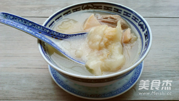 White Fungus Flower Glue Soup recipe